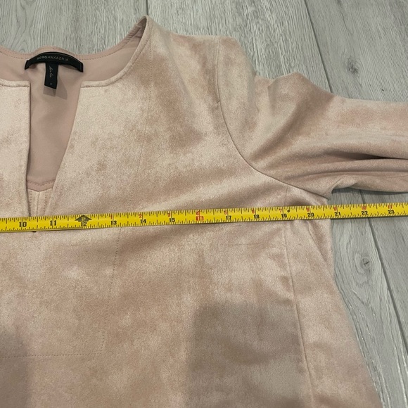 BCBG MaxAzria Faux Suede Dress - Picture 14 of 16